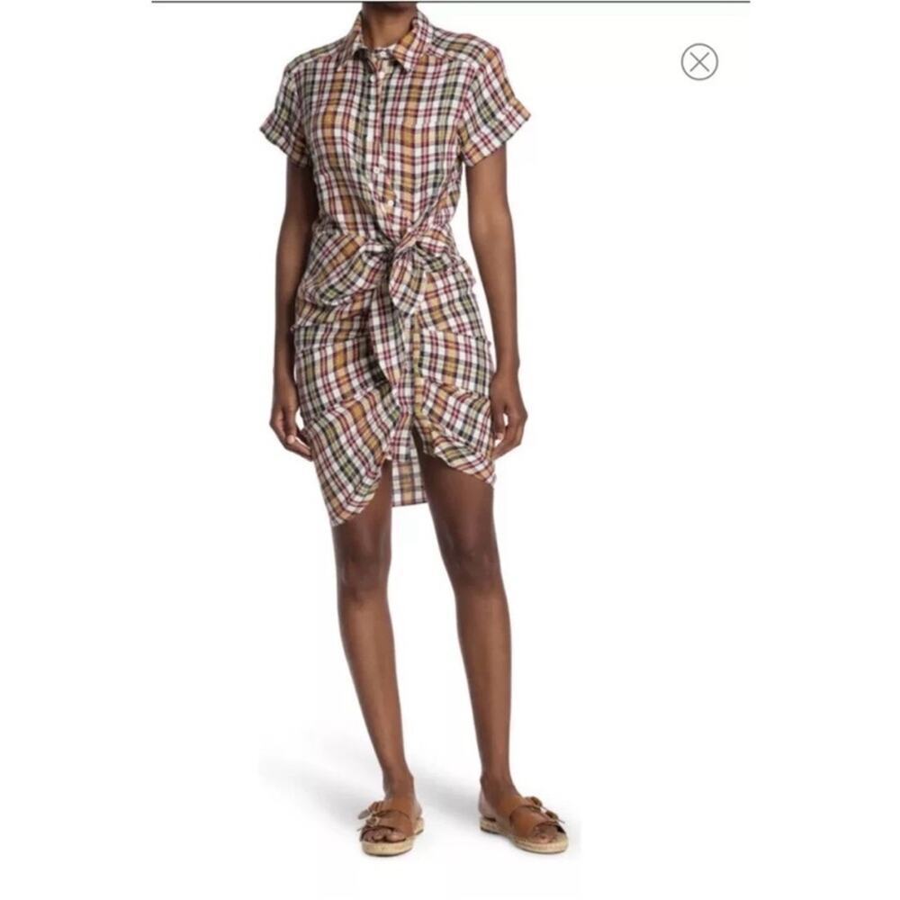 Veronica Beard Sierra Shirt Dress Size 2